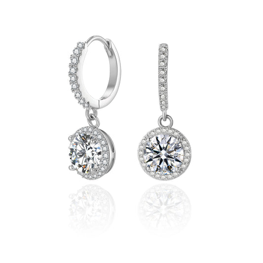 Stunna Lady 1CT 2CT Classic Radiance Moissanite Earrings