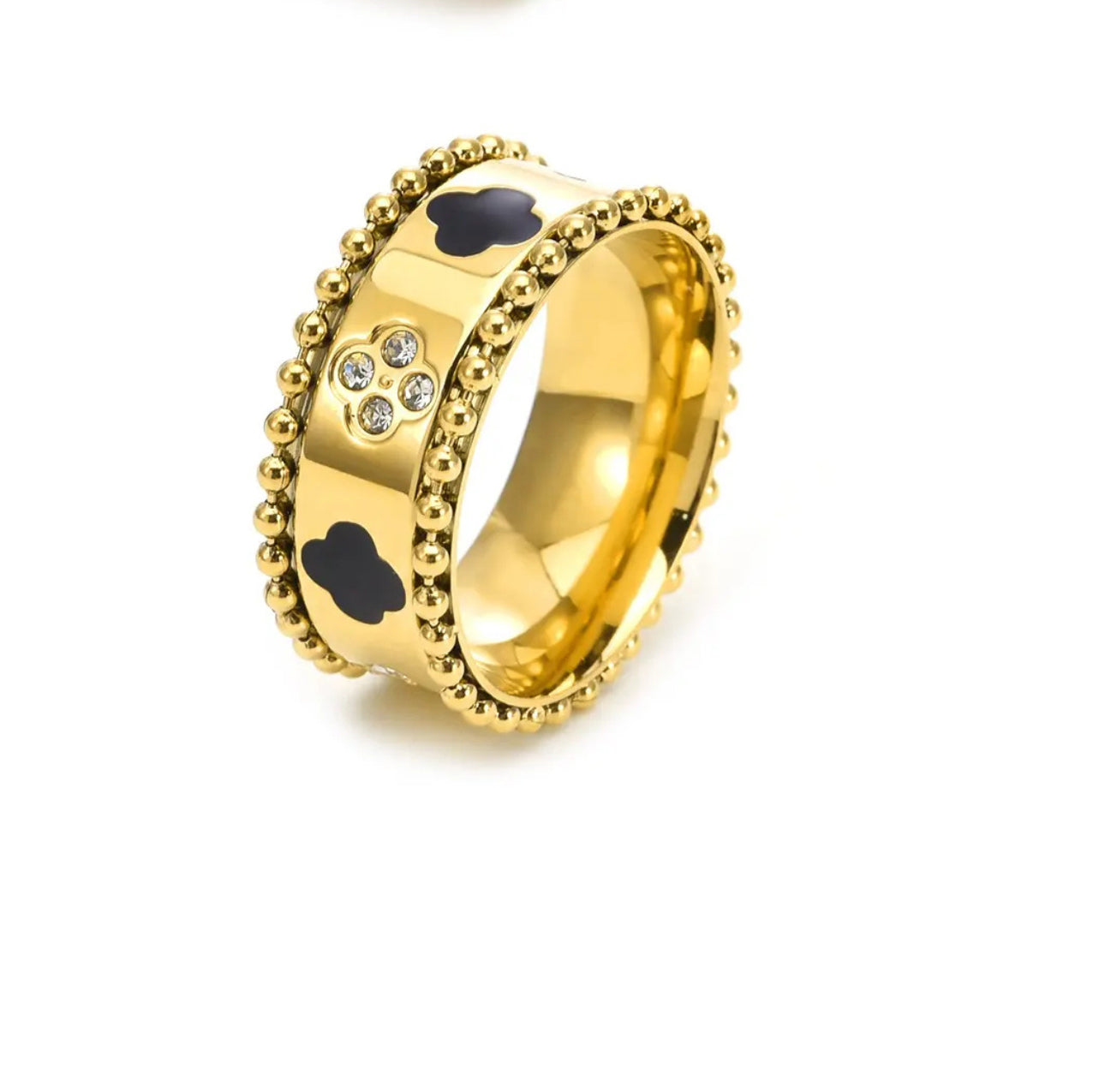 18K Gold Alice Clover Ring