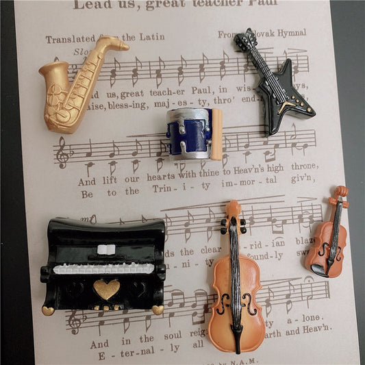 Retro Musical Instrument Ornaments