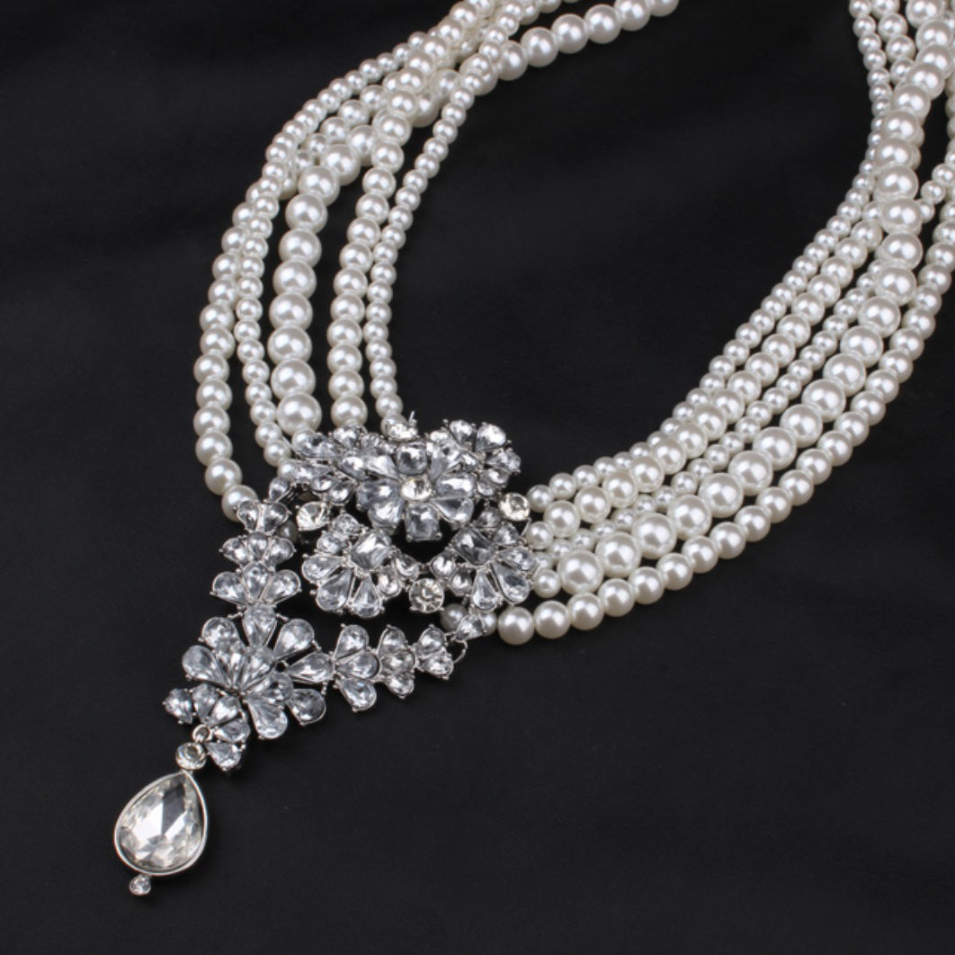 Layered Pearl Necklace