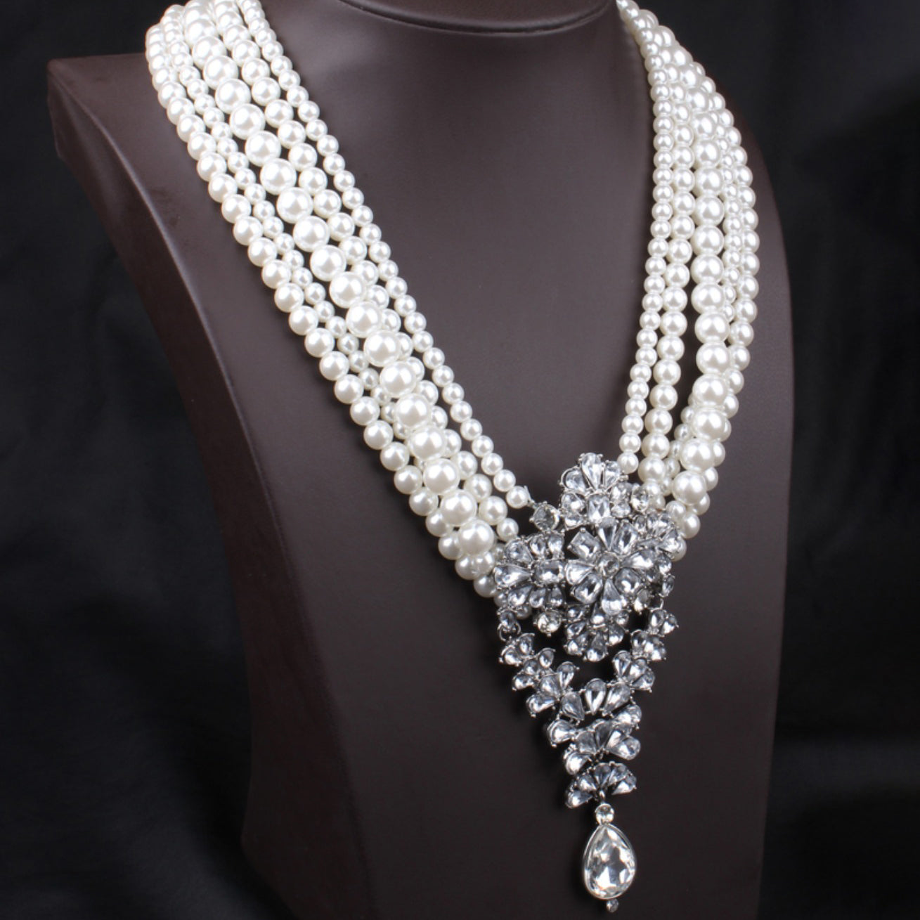 Layered Pearl Necklace