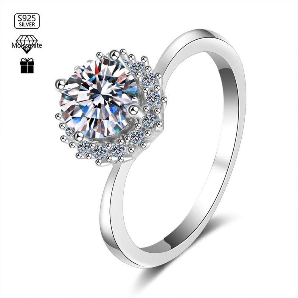 Stunna Lady Willow Moissanite Ring