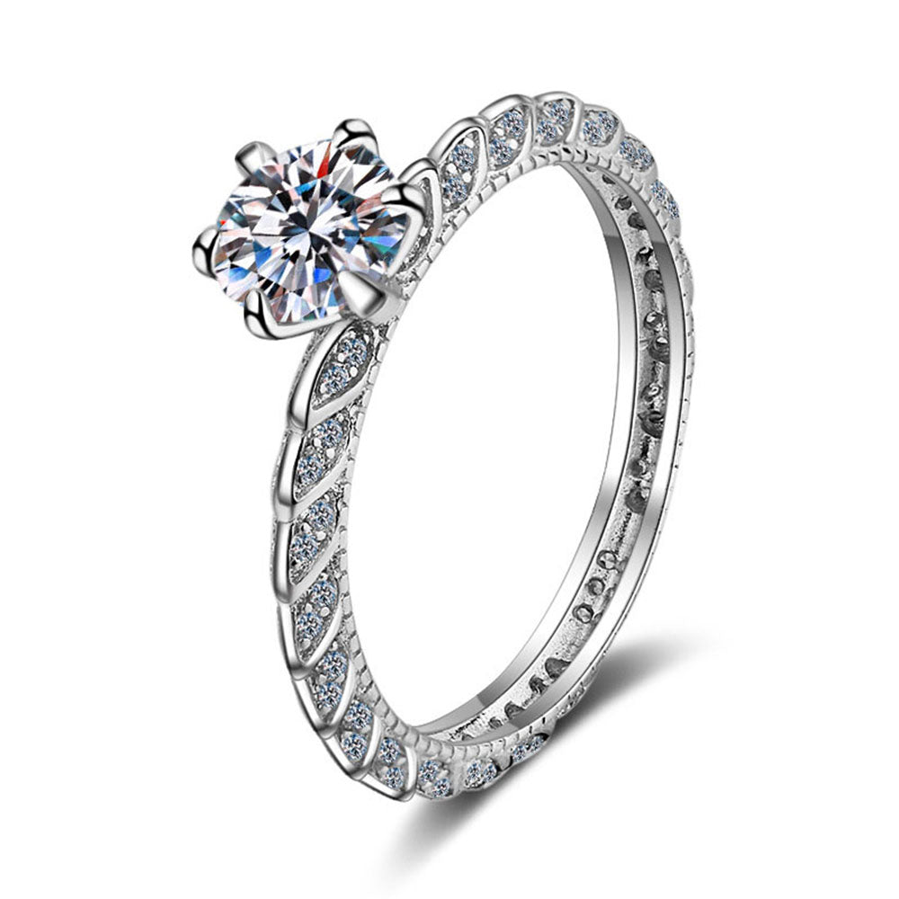 Stunna Lady 1CT Dual Ring Moissanite Ring