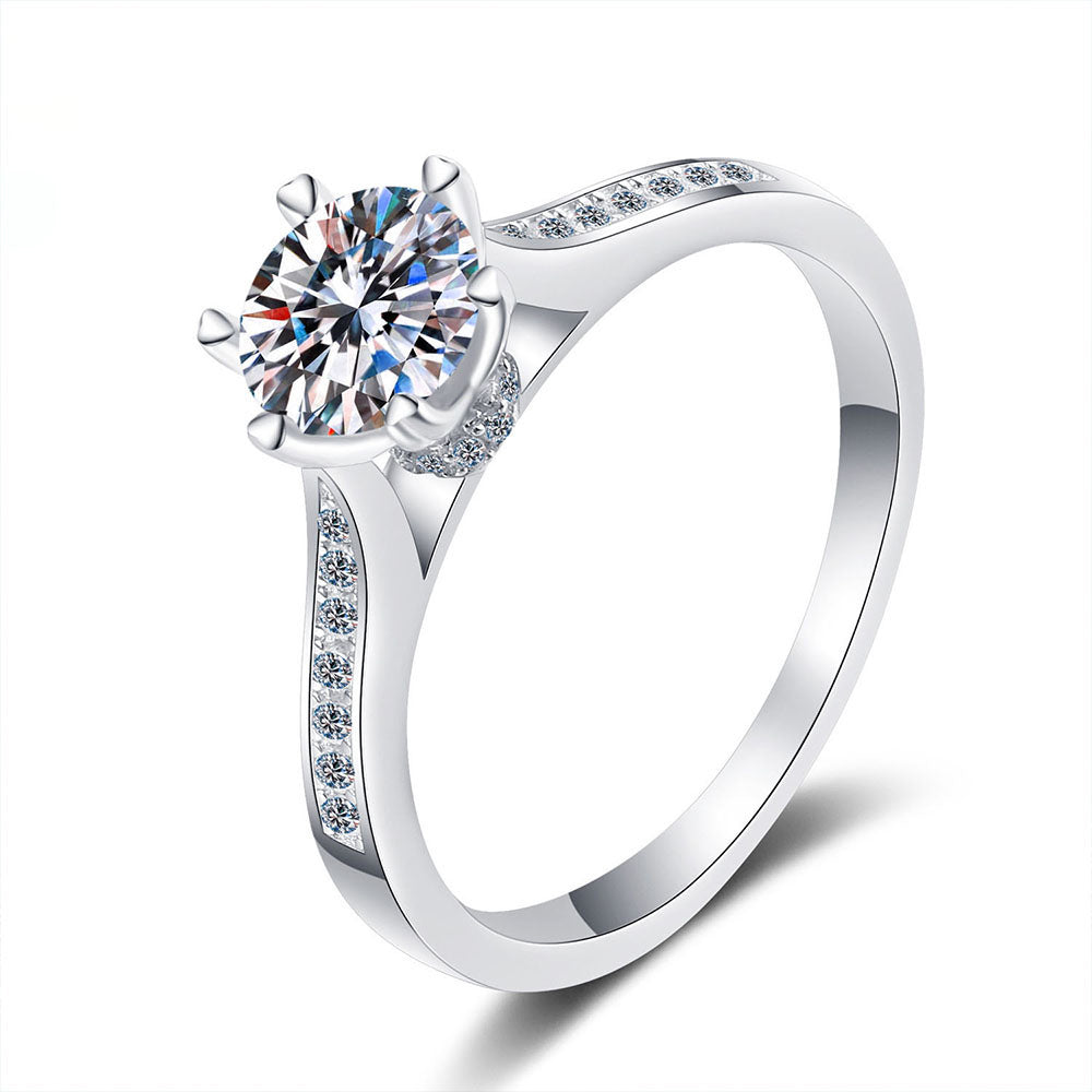 Stunna Lady 1CT Sunflower Moissanite Ring