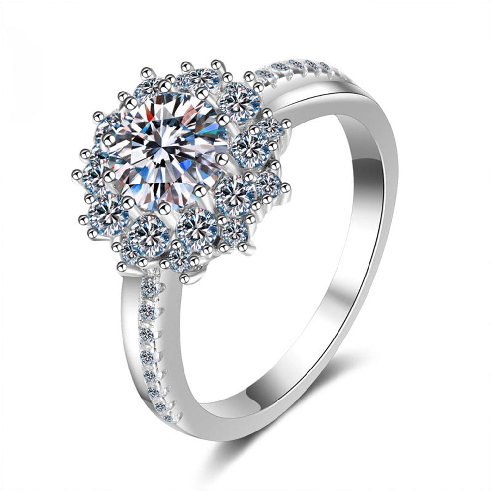 Stunna Lady 1CT Dual Ring Moissanite Ring