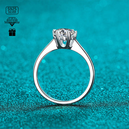 Stunna Lady Classic Moissanite Ring