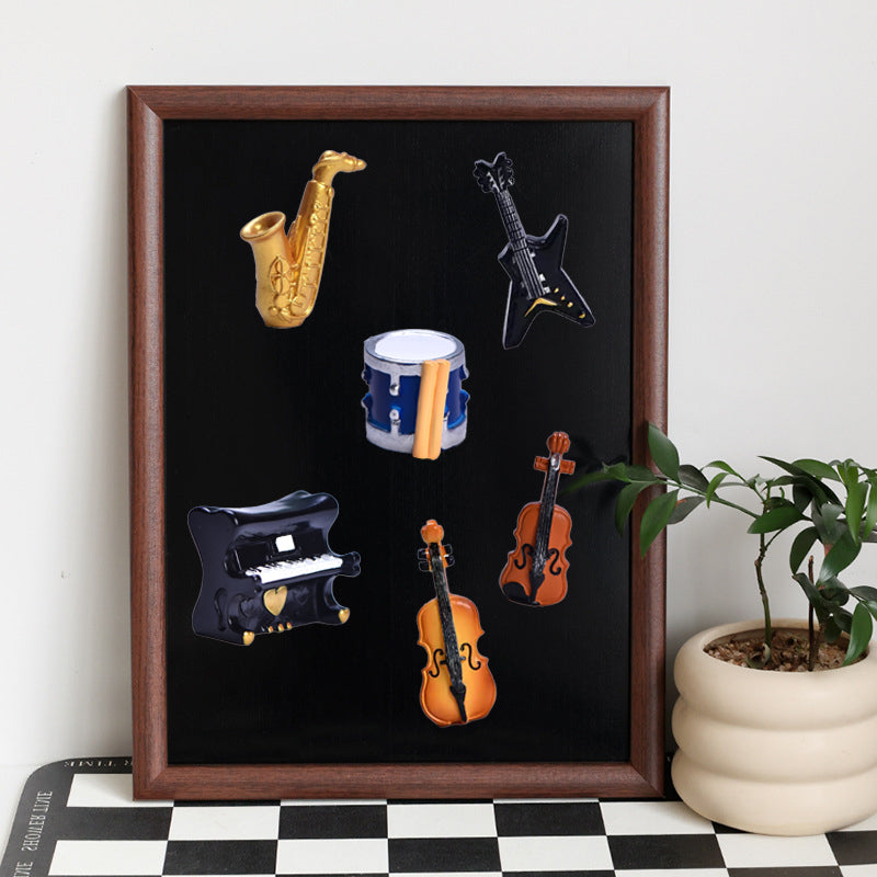 Retro Musical Instrument Ornaments