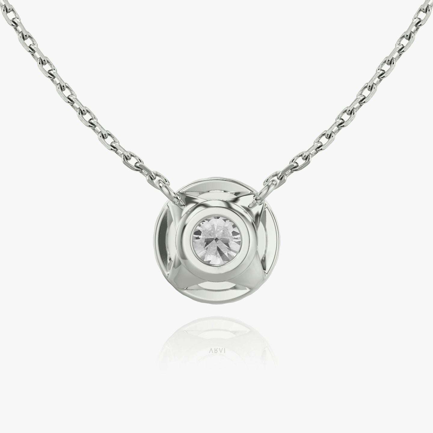 Stunna Lady 1CT Classic Halo Moissanite Necklace